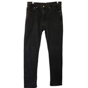 Levi’s Mens 511 Slim Fit Black Jeans Pants 34 x 34